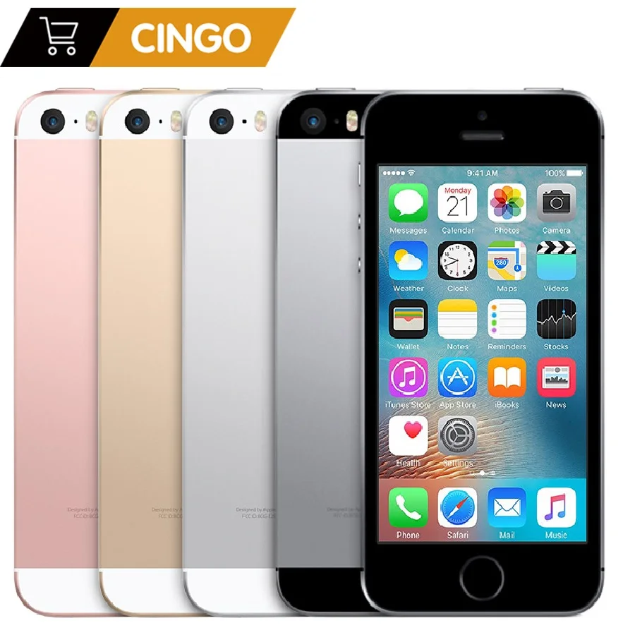 Iphone Se Dual Core Cellulari 12Mp Ios Fingerprint Touch Id 2Gb Ram 16/64Gb Rom 4G Lte Iphone Se