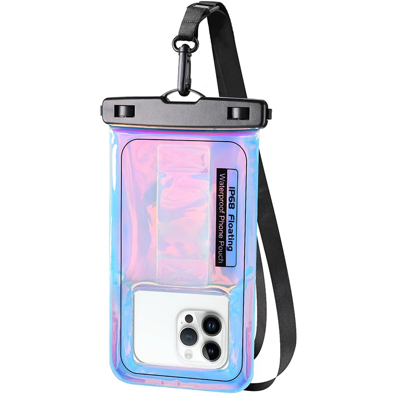 Haissky New Laser Float Custodia Impermeabile Per Telefono Per Iphone 15 14 13 12 11 Pro Max 15 Plus Custodia Universale Per Il Nuoto Bgas