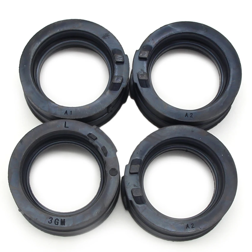 4Pcs Parti Del Motociclo Carburatore Interfaccia Per Yamaha Fzr1000 1989-1995 Yzf750R Yzf750 Yzf1000R Thunderace Yzf1000 3Gm-13597-00