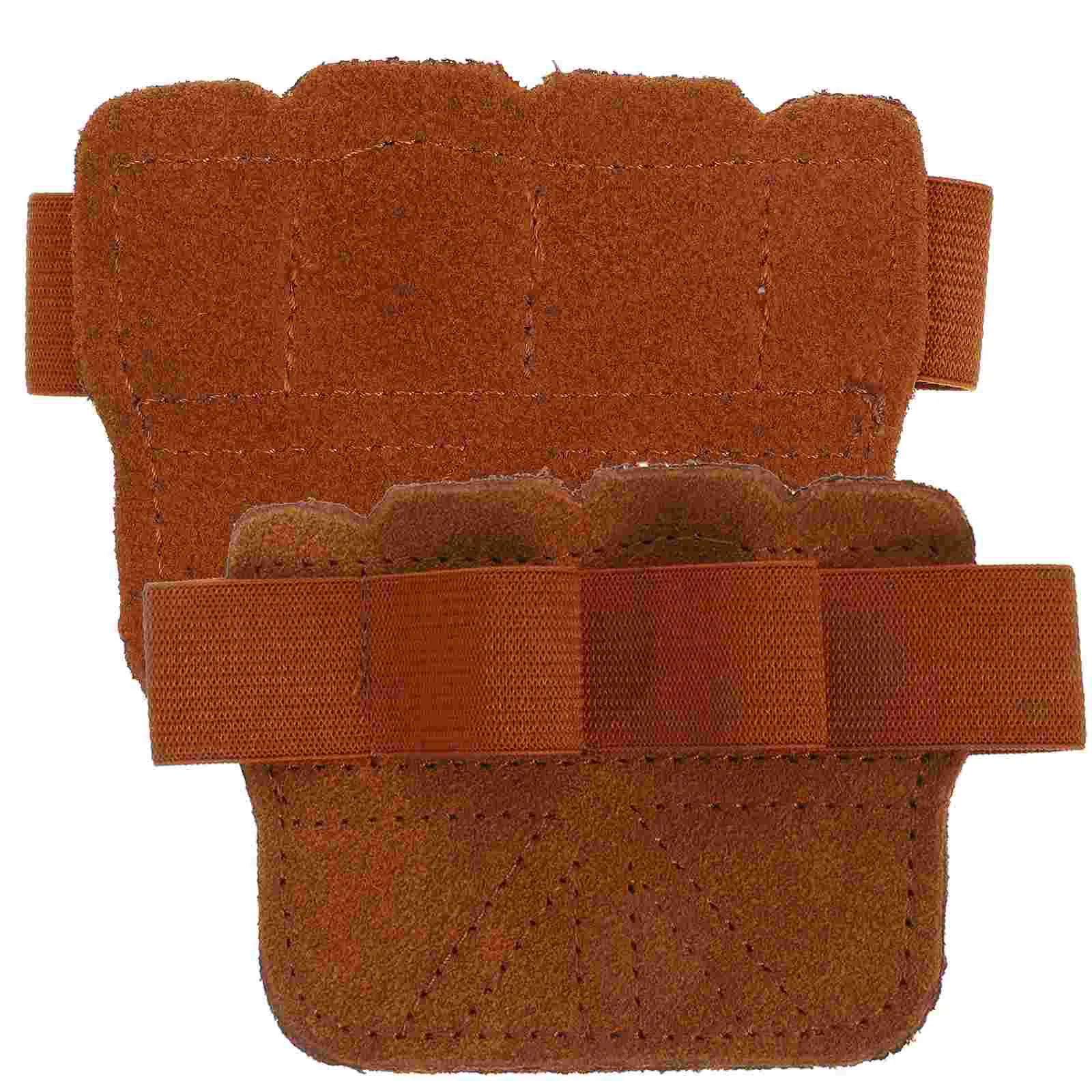 1 Paio Di Guanti Per Sollevamento Pesi Guanti Per Trazioni Bilanciere Palm Guards Sport Palm Protector Forniture Per Il Fitness