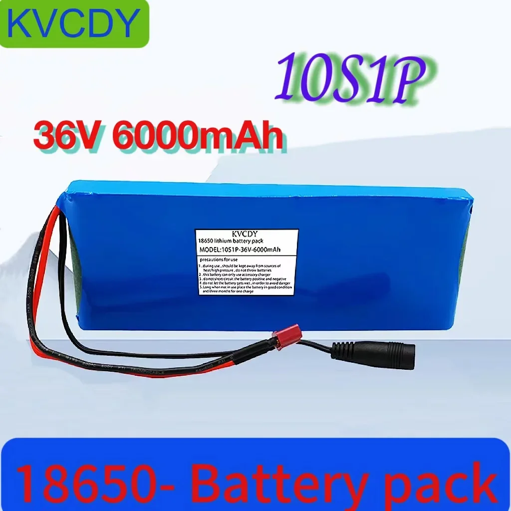 18650-Batterie Lithium-Ion10S1P, 36V, 6Ah/6000Mah, Pour Vdallo, Voiture, Scooter Ecletrique, Ceinture, Avec Bms 20A, 500W, Nouveau