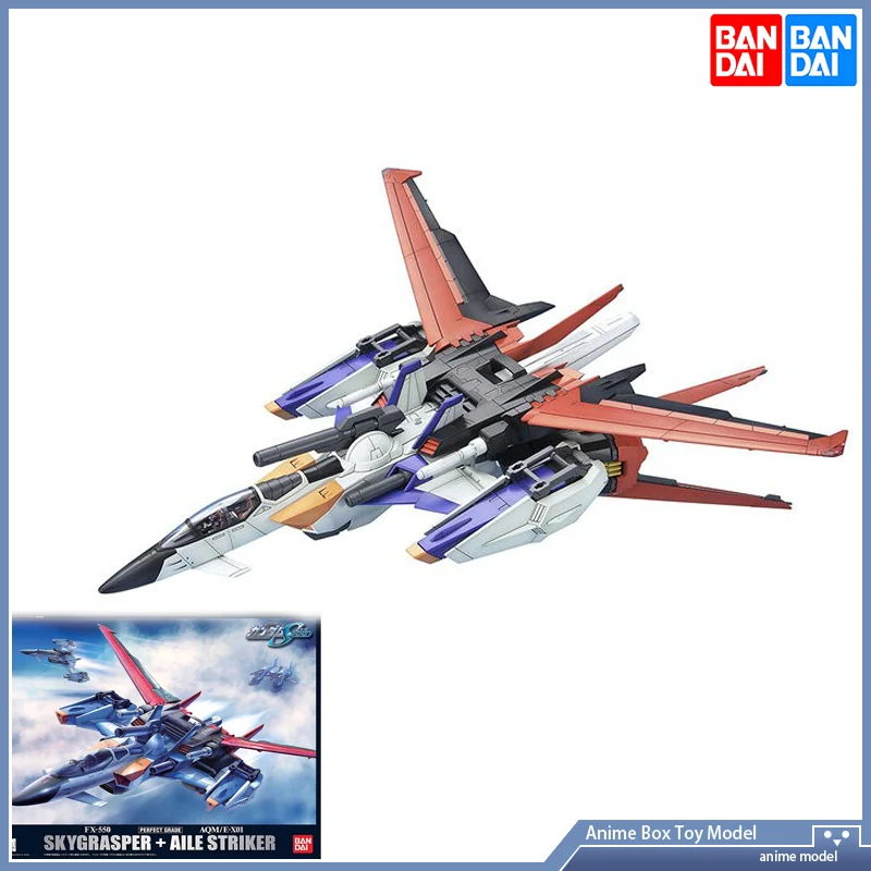 [Disponibile] Bandai Gundam Seed Pg 1/60 Skygrasper + Aile Striker Fx550 Aqm/E-X01 Gundam