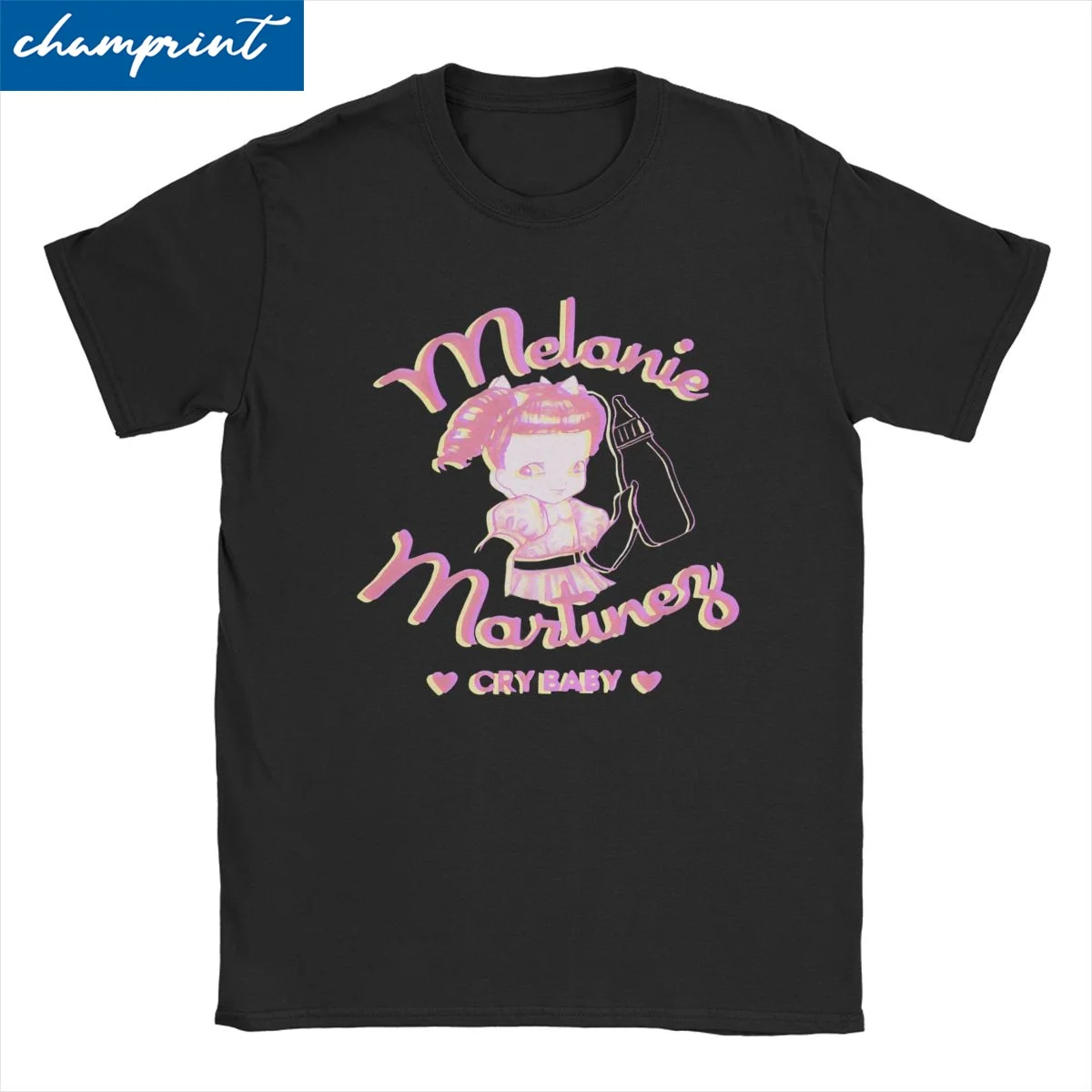 Funny Muffin Marticker Cry Baby T-Shirt Uomo Donna Girocollo 100% Cotone T-Shirt Singer Manica Corta T-Shirt Plus Size Vestiti