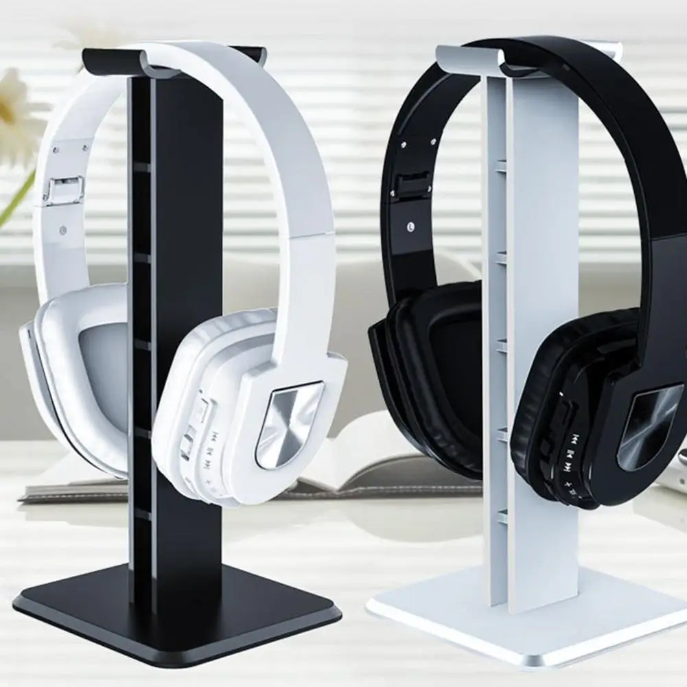 Head Mounted Universal Headphone Stands Acrylic Headset Earphones Headphone Stand Holders For Gaming Headsets Headphone Brackets