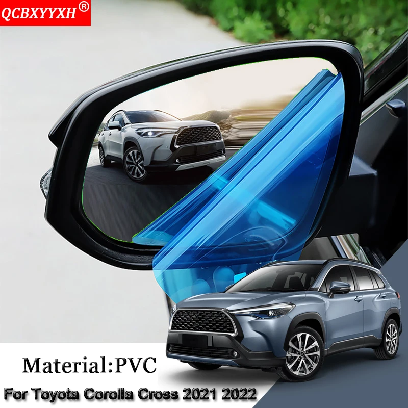 Pellicola Trasparente Per Vetri Auto Antiappannamento Pellicola Per Specchietto Retrovisore Per Auto Adesivi Impermeabili Accessori Auto Per Toyota Co