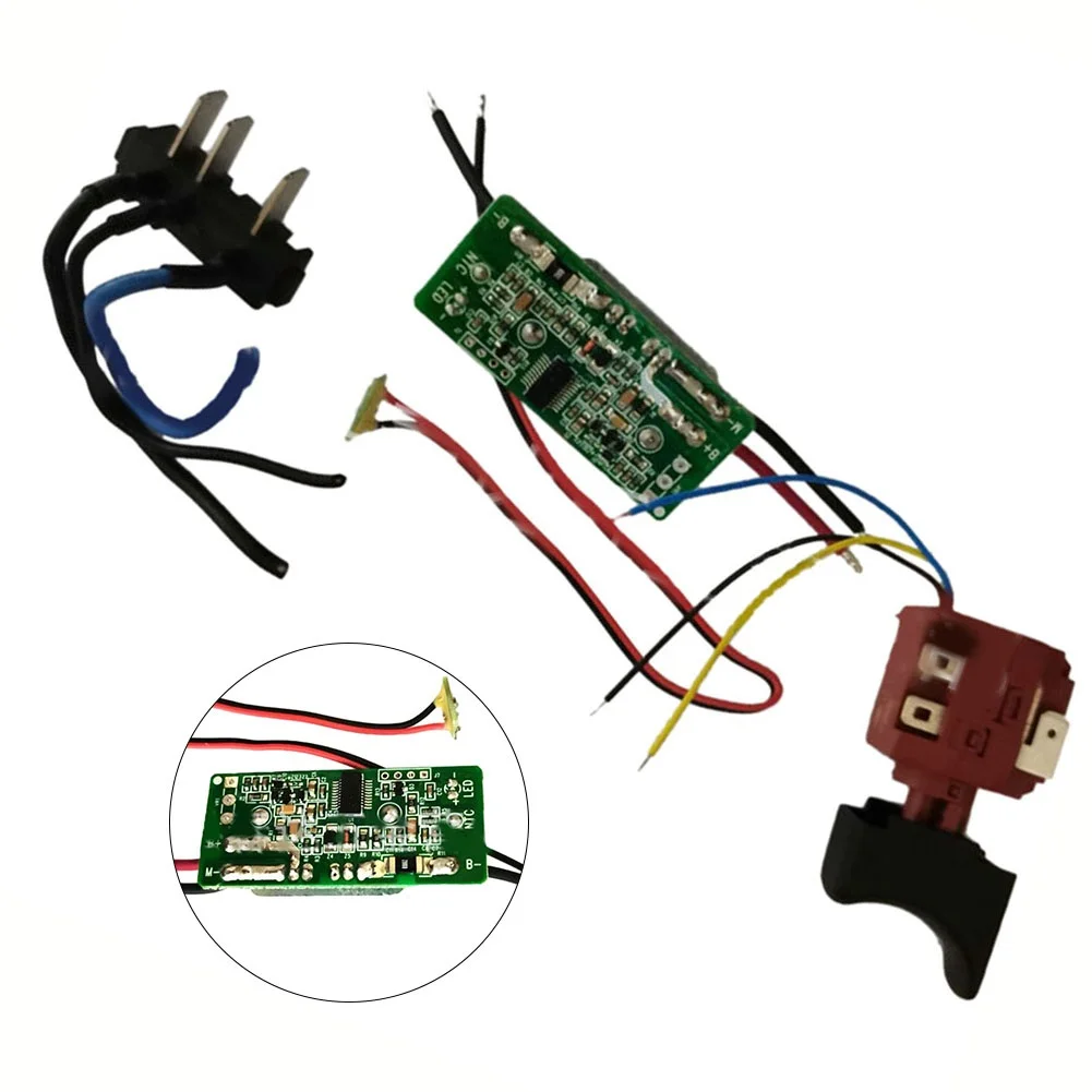 Ottieni Prestazioni Ottimali Con Questo Connettore Durevole Della Scheda Di Controllo Del Trapano Dell'Interruttore Per Worx Wu390 Wx390 Wx390 1