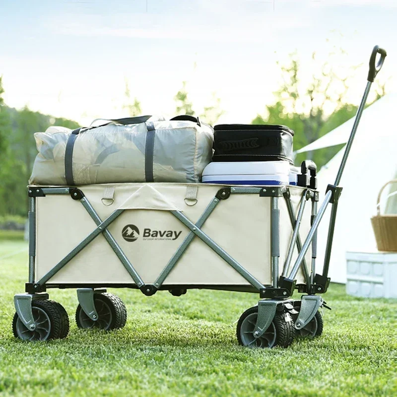 Carrello Da Campeggio Pieghevole Campeggio Piccolo Rimorchio Campeggio Carretto A Mano Picnic Leggero Carrello Semplice Portatile Utilità Giardino Mod