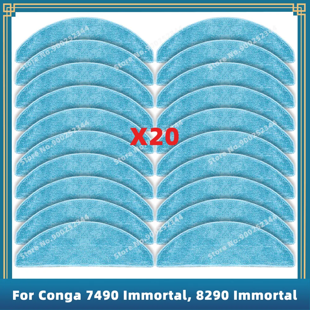 Compatibile Per Cecotec Conga 7490 Immortal / 8290 Immortal Parti Di Ricambio Accessori Panno Per Mocio