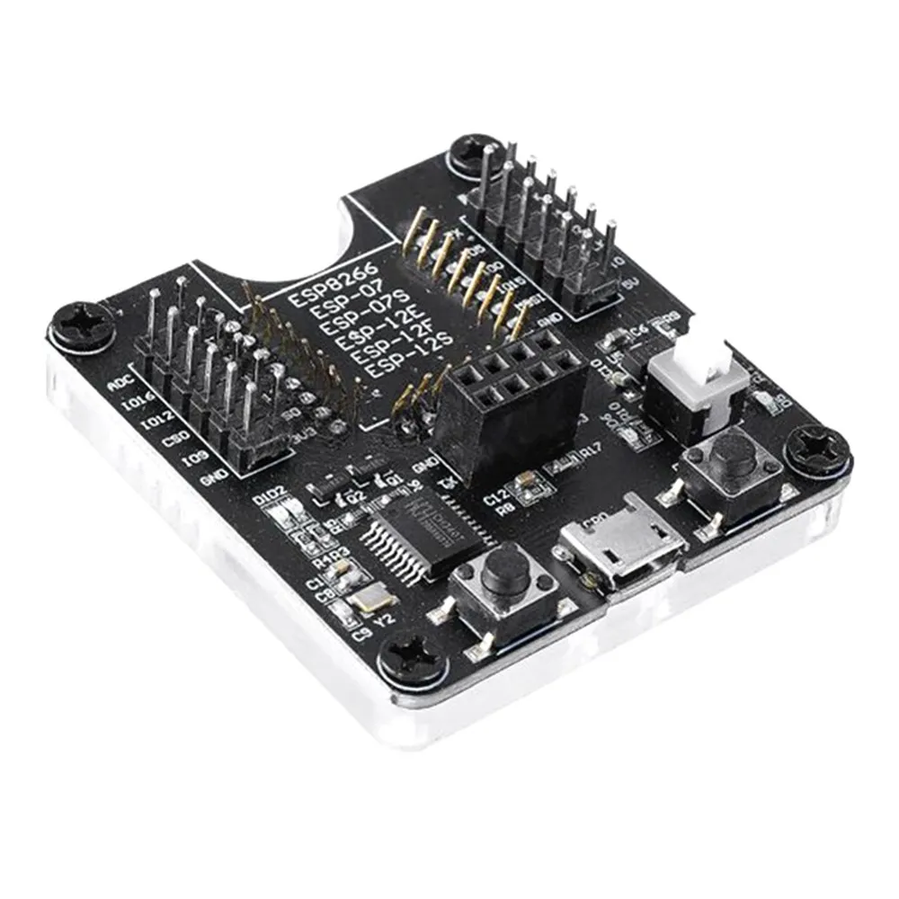 Esp8266 Scheda Di Test Ch340 Bruciatore Bordo Di Sviluppo Del Modulo Wifi Per Esp-01 Esp-01S Esp-12E Esp-12F Esp-12S Esp-18T