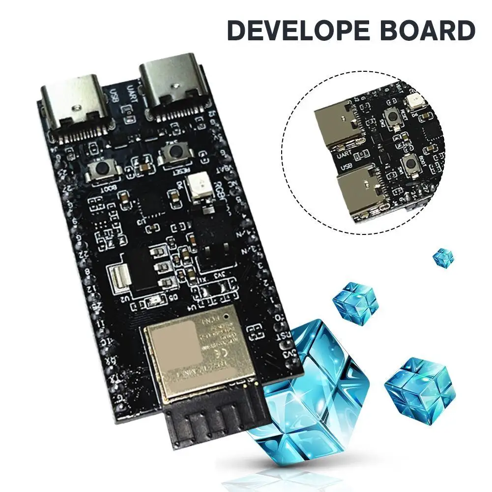 Per Esp32-H2-Devkitm Wifi + Bluetooth 5.0 Development Core Board Scheda Di Sviluppo Iot Usb Type-C A Uart Per Esp32-H2-Devkitm