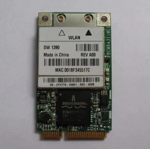 Per Dell Dw1390 Broadcom Bcm4311 Mini Pci Express Wireless Wlan Wifi Card