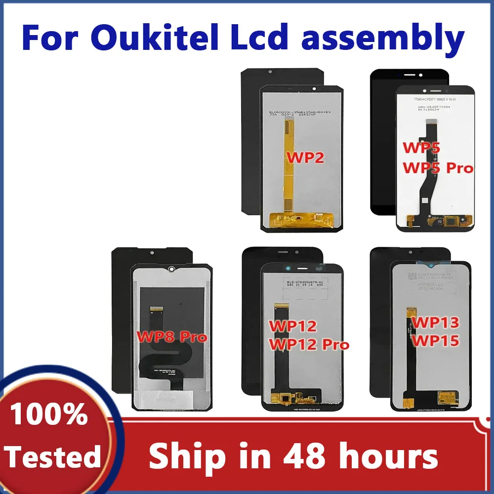 Lcd Oukitel Wp5 Pro Display Lcd Touch Screen Digitizer Assembly Per Oukitel Wp2 Wp8 Wp10 Wp13 Wp15 Wp12 Wp6 Wp19 Lcd