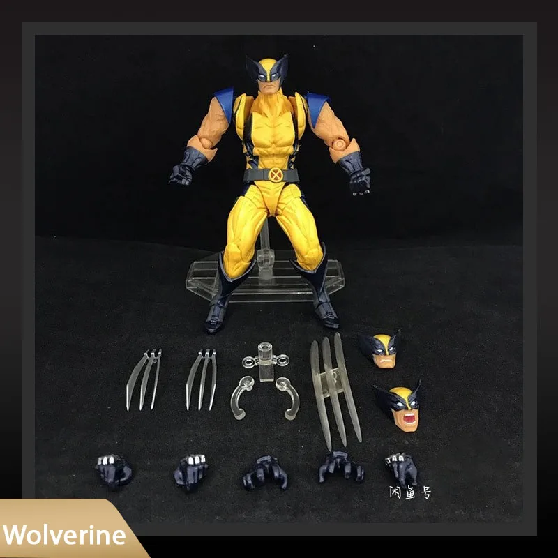 Marvel Figures X-Men Wolverine Anime Action Figure Statue Model Doll Kid Toy Gift