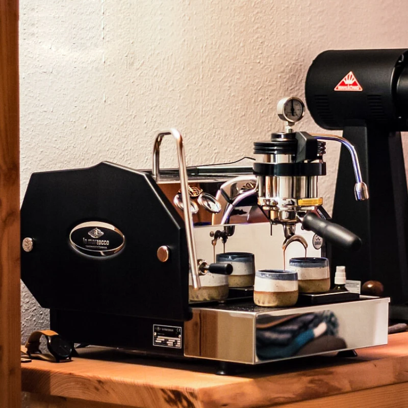 Gs3 Macchina Da Caffè Italiana Semiautomatica Mp Macchina A Pressione Variabile A Testa Singola Controllo Elettronico Av Con Manometro