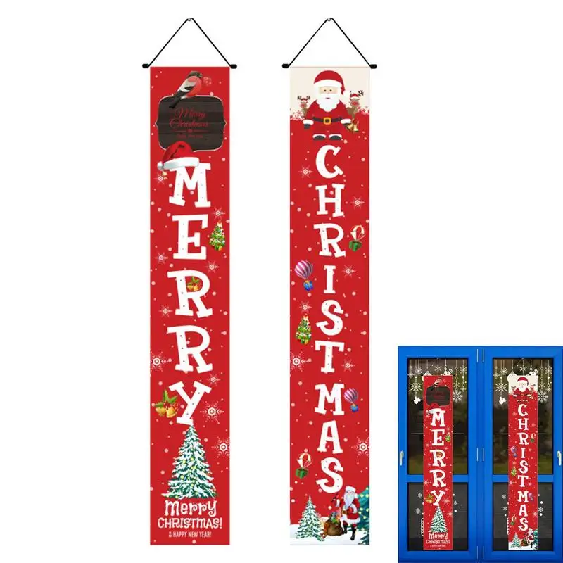 Decorazioni Per Banner Per Portico Di Natale Banner Di Benvenuto Per Portico Per L'Inverno Banner Per Portico Anteriore Di Benvenuto Invernale Portati