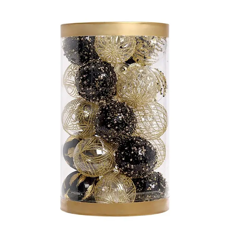 Palle Per L'Albero Di Natale Albero Di Natale Mini Palline Multicolori Infrangibili Scintillanti Ornamenti Per Palline Di Buon Natale Accessorio Per L
