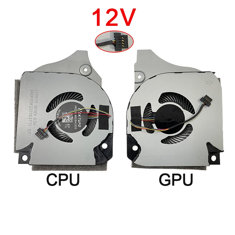 12V Laptop Cpu Gpu Ventola Di Raffreddamento Radiatore Di Raffreddamento Per Dell Inspiron G7-7590 G7-7790