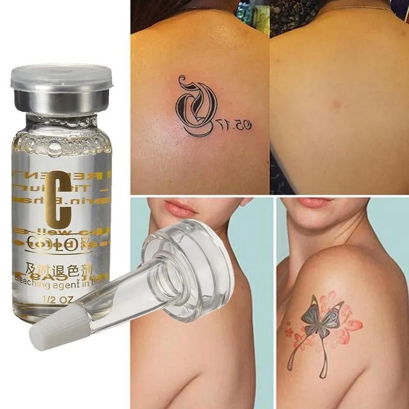 Crema Professionale Per La Rimozione Rapida Del Tatuaggio Da 10Ml Microblading Correttore Sbiancante Spmu Pigmento Per Il Trucco Rimozione Permanente 