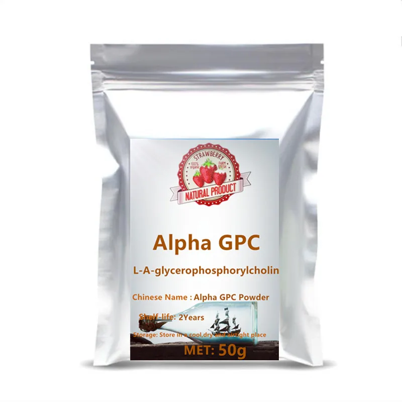 99% Alpha Gpc Colina Hgh Polvere L-A-Muslimatopicos Trucco Cosmetici Integratore Sanitario Spedizione Gratuita