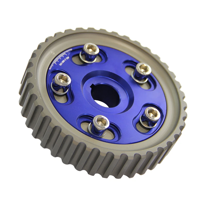 Regolabile Cam Gears Pulley Kit Lega Di Timing Gear Per Sohc D15/D16 D-Series Motore Cam Puleggia Pullys Ingranaggi Rosso 1Pcs