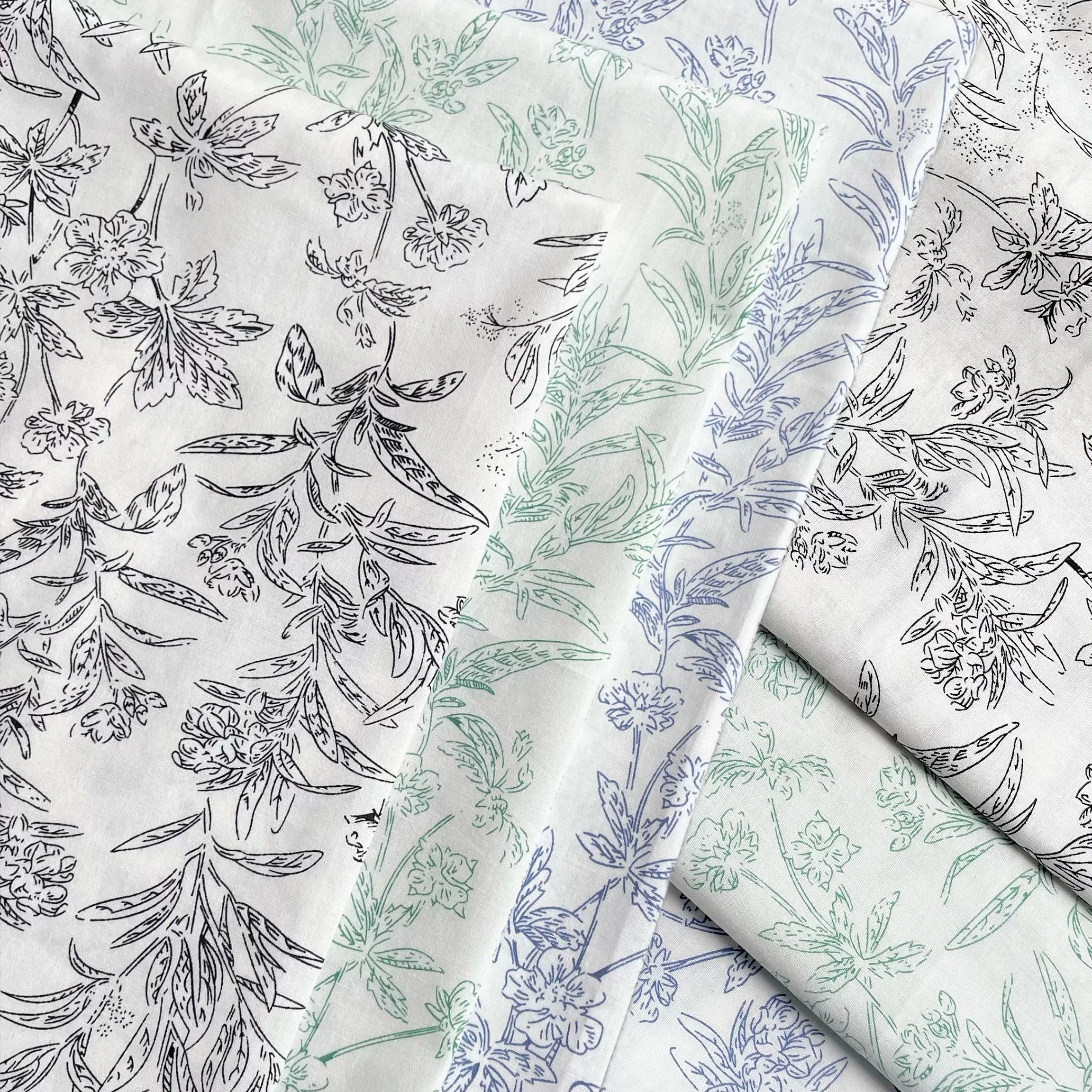Bell Coral Flower Liberty 100% Popeline Di Cotone Primavera Ed Estate Abito Da Cucito Tovaglia Fai Da Te Divano Asciugamano Designer