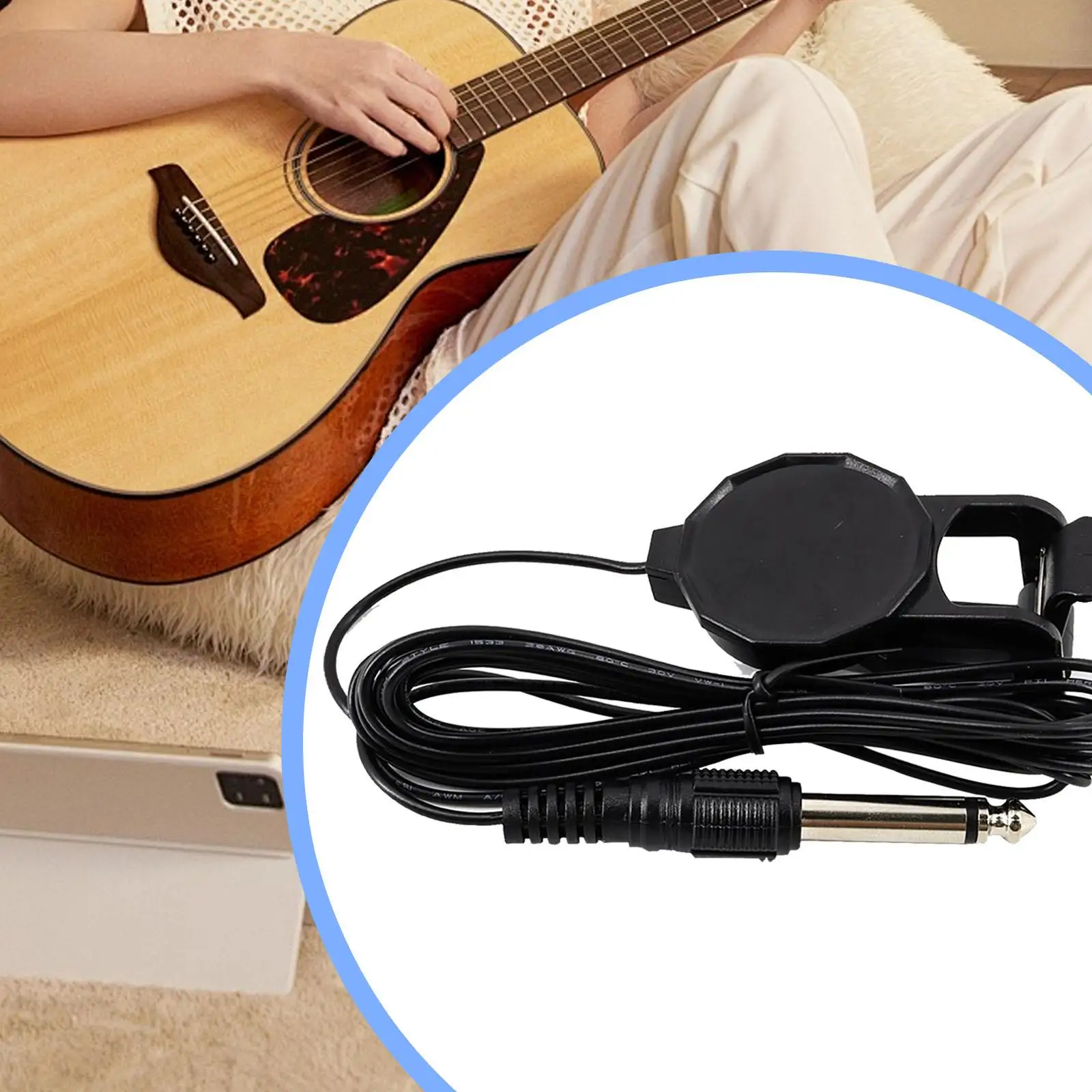 Pickup Per Chitarra Pickup Per Violino Pratico Scratchplate Portatile Parte Per Chitarra Per La Riproduzione Di Accessori Per Concerti Regali Per La C