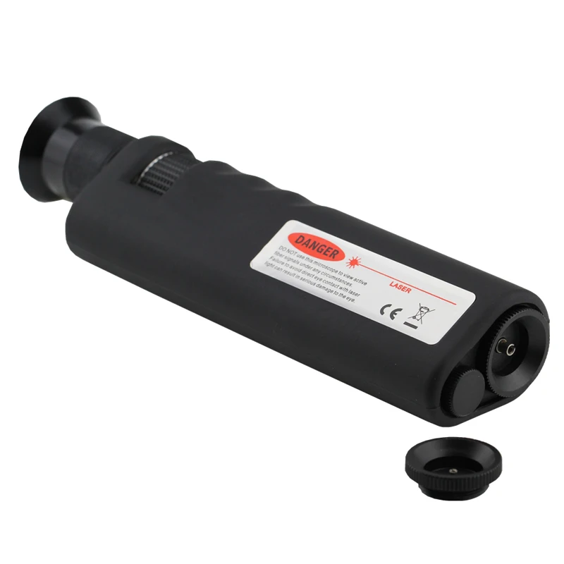 Microscopio Per Ispezione Ottica In Fibra 400X Illuminazione A Led Rivelatore Terminale In Ceramica A Fibra Ottica 400X In Gomma Antiscivolo