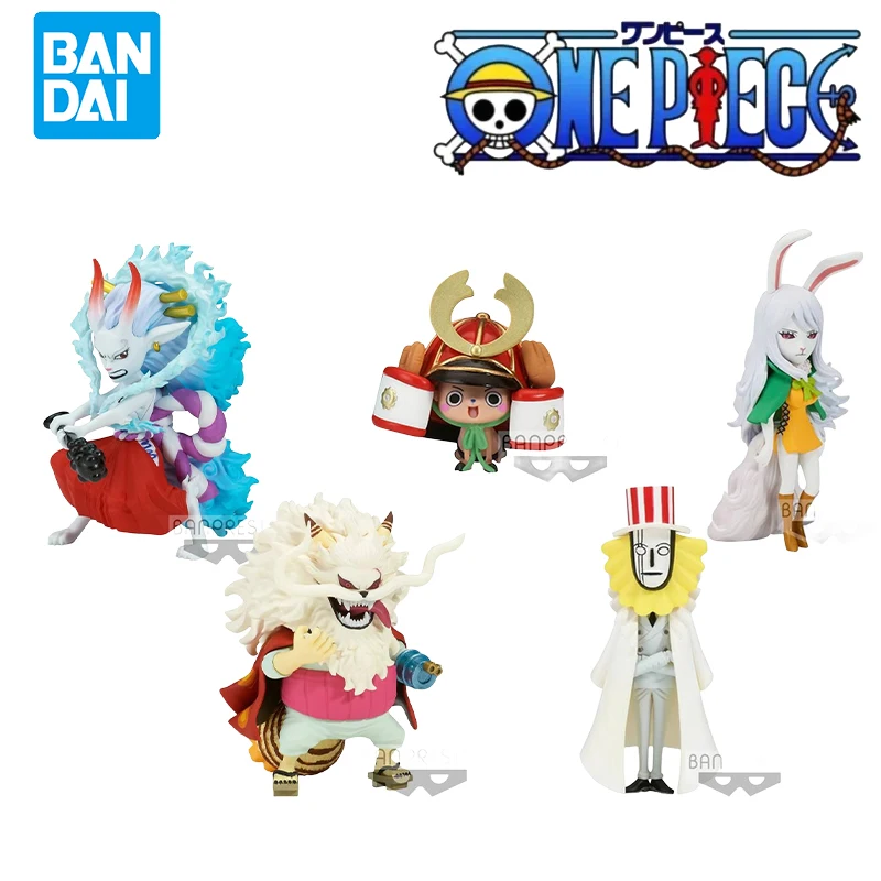 Originale Bandai Banpresto One Piece Wcf L'Isola Dei Fantasmi Vo.7 Yamato Chopper Carota Nekomamushi Joseph Anime Figure Toy Gift
