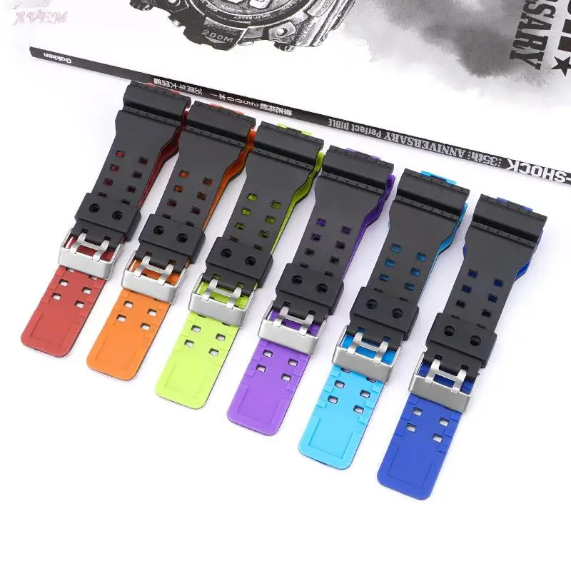 Cinturino Per Casio G-Shock Watch Gls-100/Gls-8900 Ga-100/110/120/150/200/300/400/700 Gd-100/110/120 G-8900/Gr-8900/Gw-8900 Band