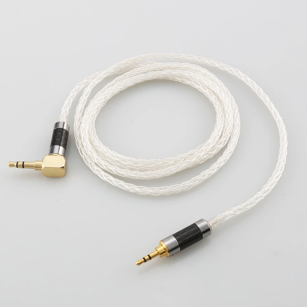 Spina Stereo Da 2.5Mm A 3.5Mm 1/8 "Cavo Audio Maschio Stereo Trs Linea Audio Argento Puro Per Stereos Domestici Monitor Altoparlante Stereo Per Auto