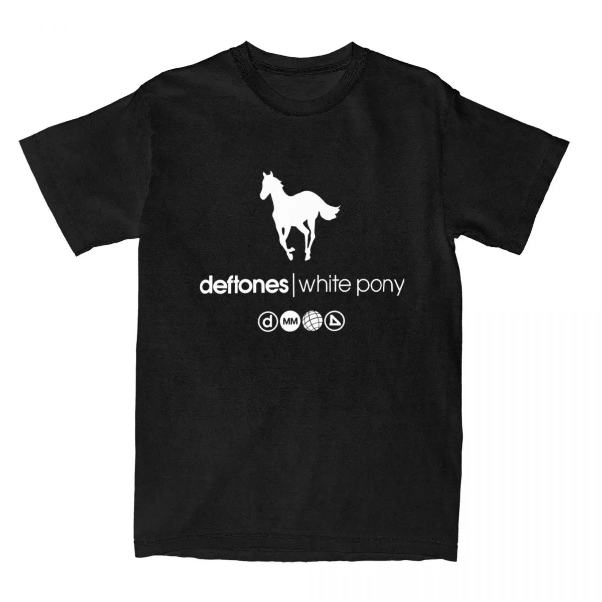Uomo Donna Deftones Rock Band Ohms White Pony Shirts Merch Amazing 100% Cotone Magliette Tee Clothes Summer