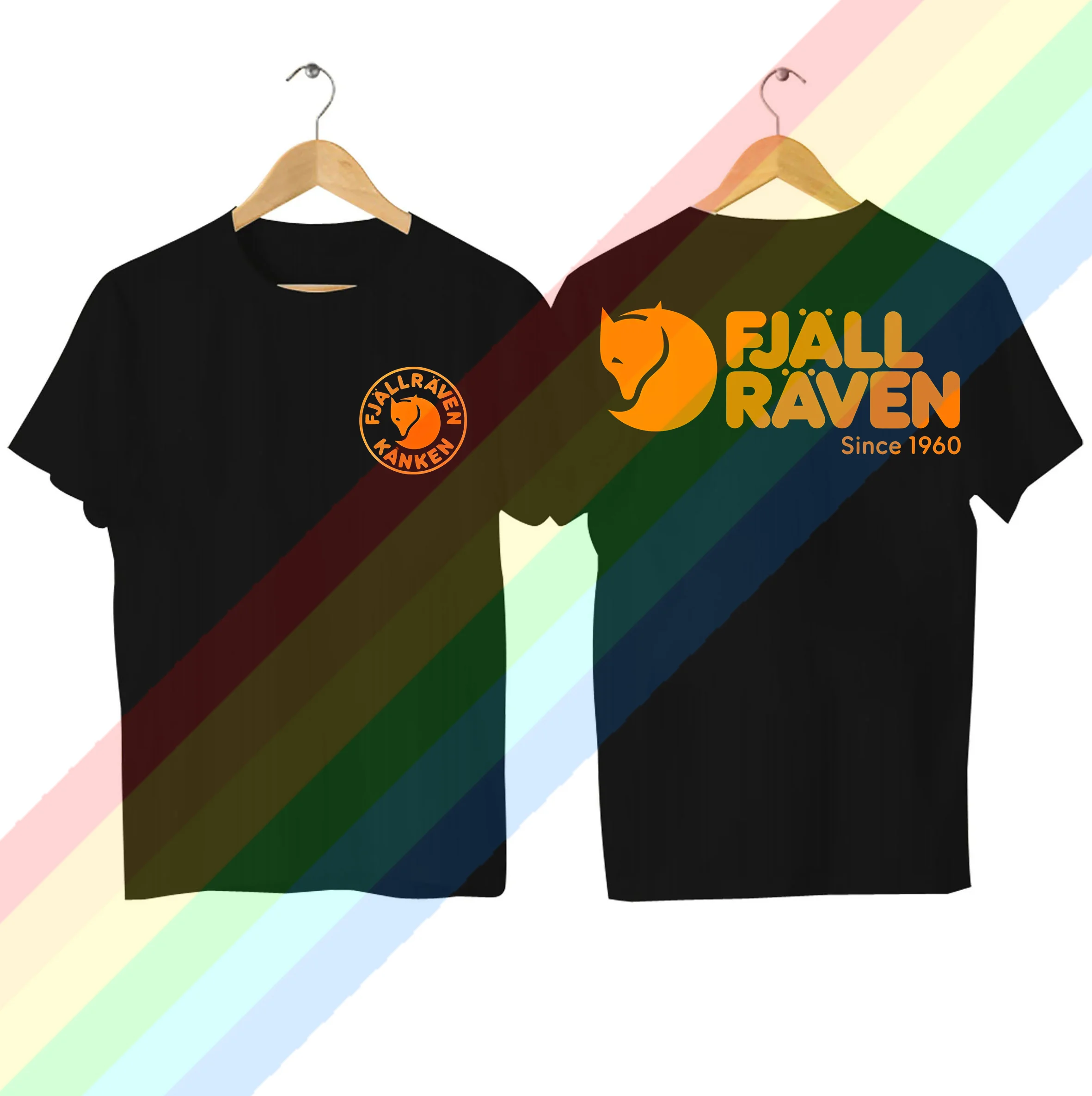 Maglietta Da Uomo Casual Fjallraven Fox Logo T-Shirt Grafica Oversize Sport Top Traspirante Confortevole Streetwear S-3Xl Molto Cool