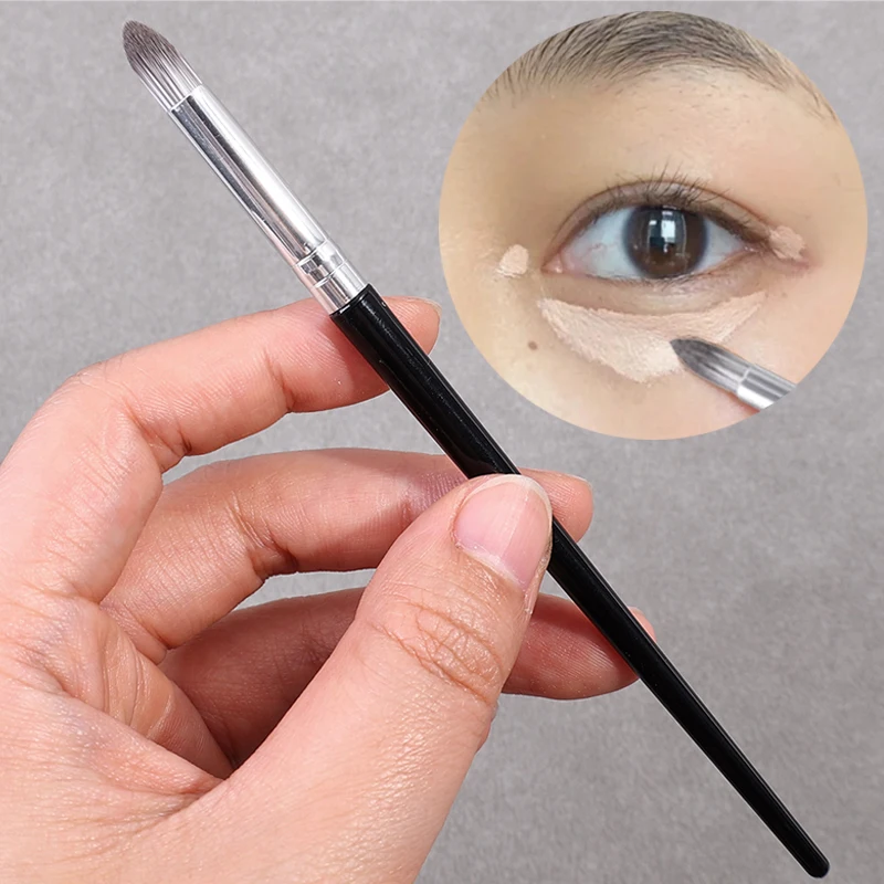 Pennello Per Trucco Correttore Professionale Pennello Per Correttore Per Occhiaie Pennello Per Correttore Fondotinta Liquido Cosmetico Strumento Per L