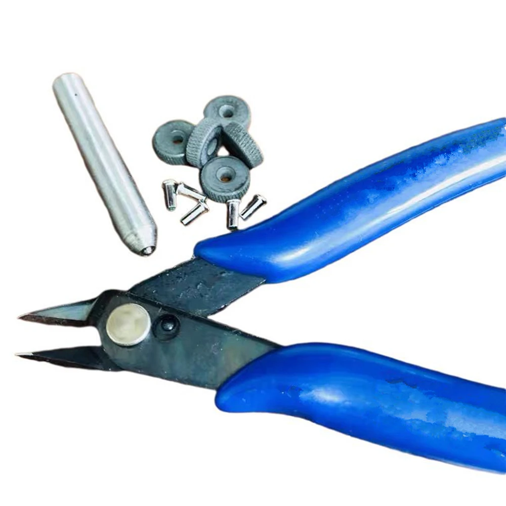 7 Pz/Set Punch Forbici Rivetto Ruota Per Accendino Zippo Installare Smontare Rivetto Ruota In Acciaio Serbatoio Interno Strumenti Di Riparazione Acces