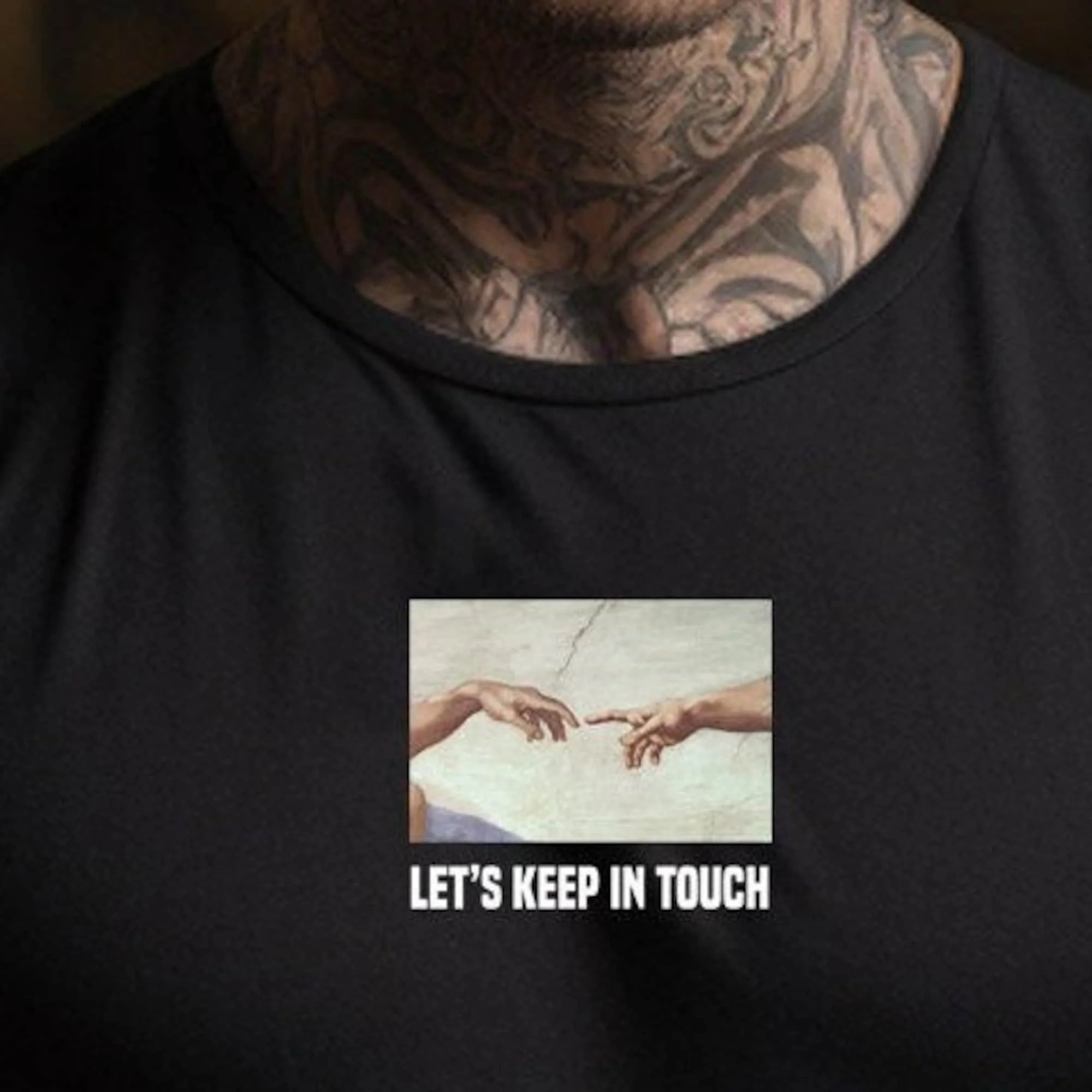 Let'S Keep In Touch Cool Art T Shirt Idea Rinascimentale