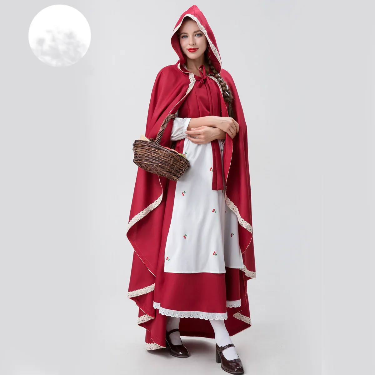 Halloween Cosplay Little Red Riding Hood Drama Stage Costume