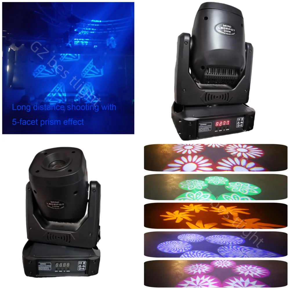 Led Spot 150W Con Blocco Rapido Di Alta Qualità Cabeza Movil Led Beam Spot 150W Testa Mobile 150W Luce Led 150W Spot Lyre
