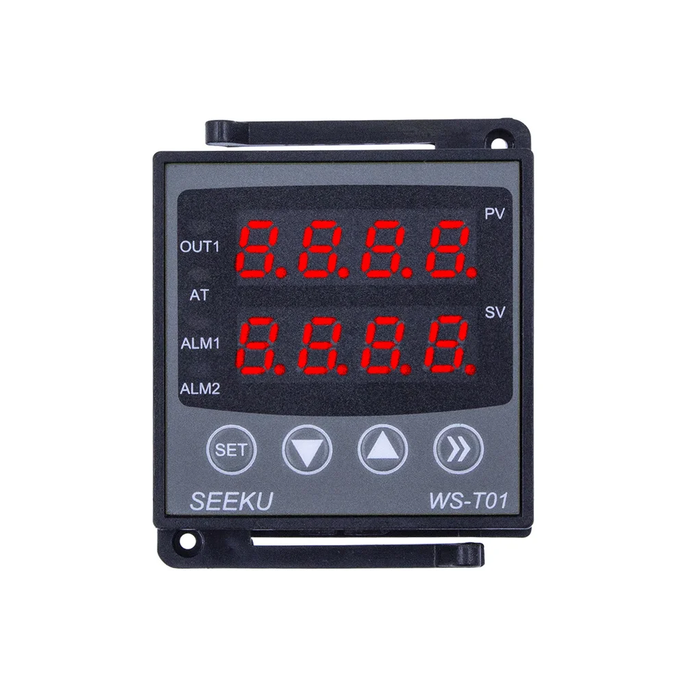 Rs485 Modbus 6 Controller Modello Di Allarme T01 Pt100 K Tipo Coppia Termica Ingresso 4-20Ma 0-10V 220Vac/24Vdc Temperatura Pid Digitale