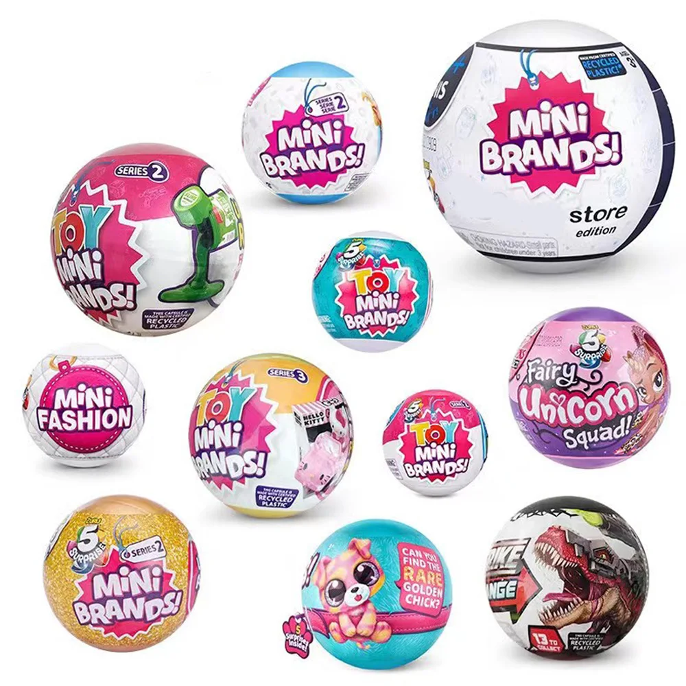 5 Giocattoli A Sorpresa Mini Marche Serie Ball Lol Giocattoli Da Collezione Esclusivi E Misteriosi Raccolgono Marchi In Miniatura A Sorpresa