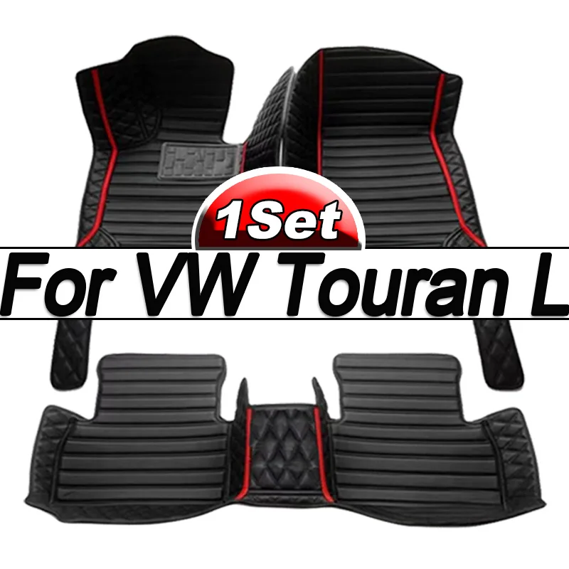 Tappetini Auto Per Vw Volkswagen Touran L Seven Seats 2016 2017 2018 2019 2020 2021 Tappetini Auto Personalizzati Accessori Interni
