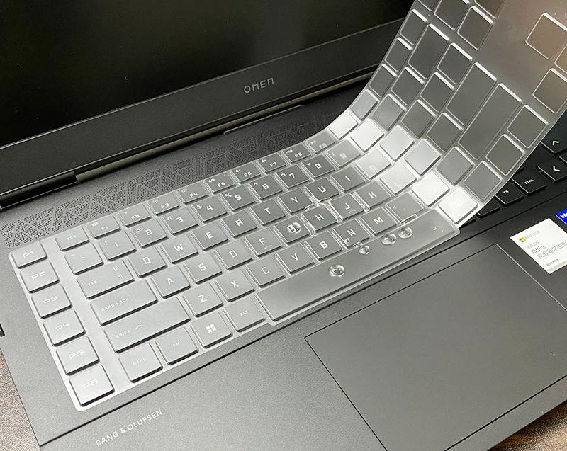Per Hp Omen 17 Muslimmuslimexmuslimexmuslimah 17.3 "Gaming Laptop Tpu Keyboard Cover Screen Film