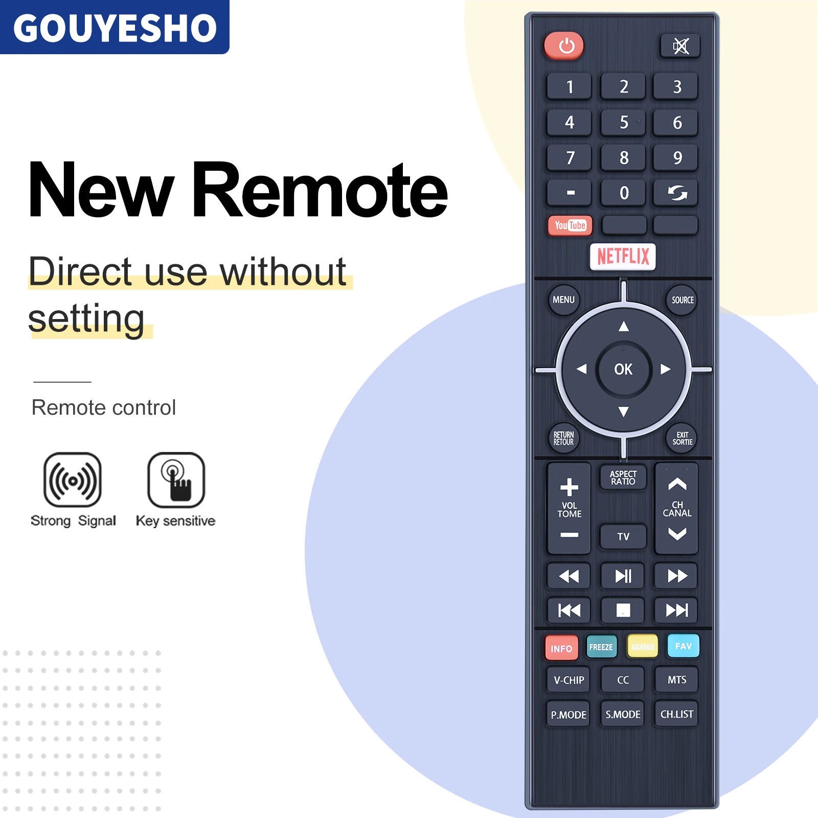 Nuovo Telecomando Per Westinghouse Element Pantalla 50 "Smart Tv Wd50Fm2009
