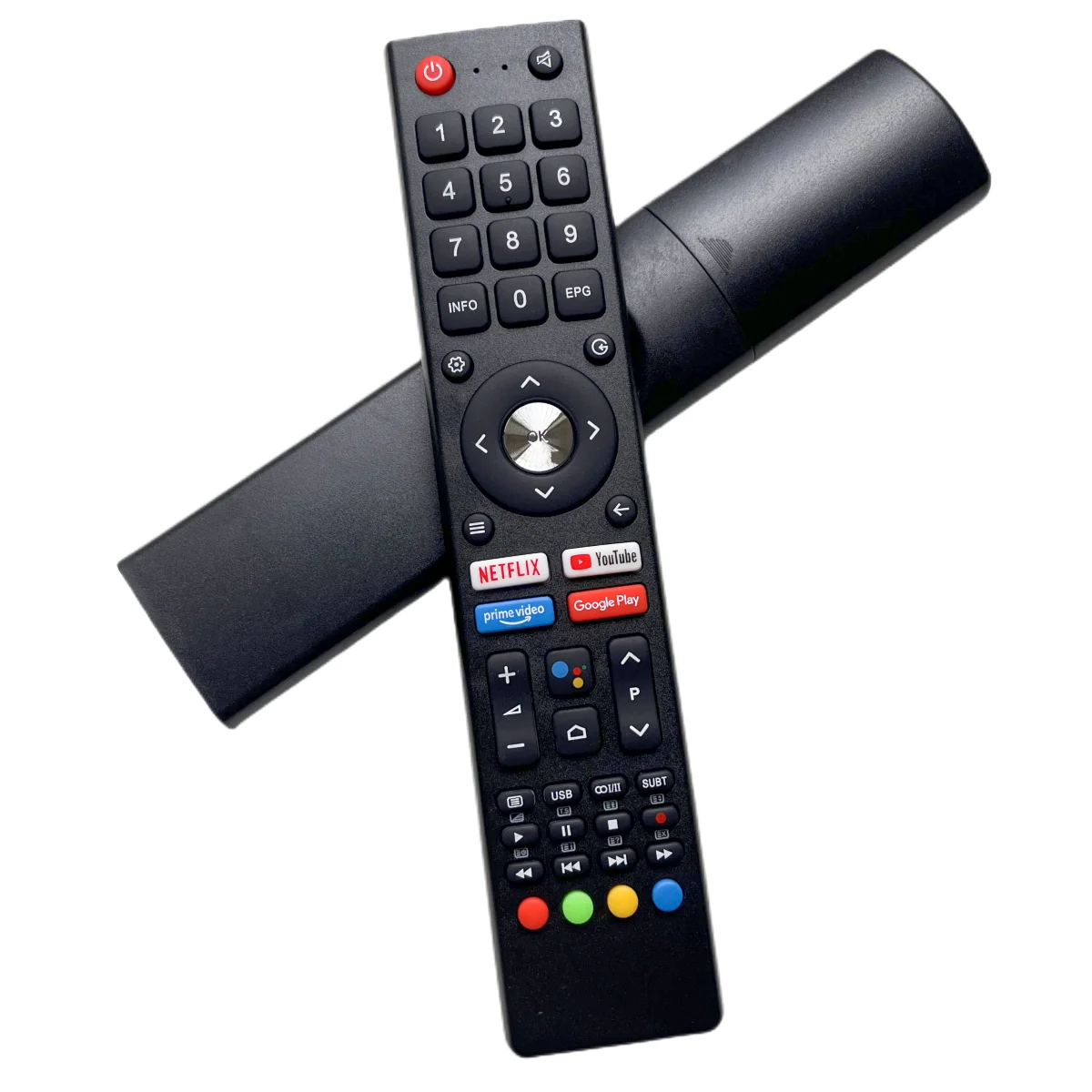 Telecomando Sostitutivo Per Jvc Rm-C3367 Lt-50Kc508 50 "Smart 4K Uhd Android Tv