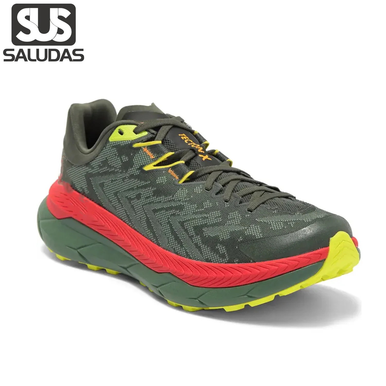Saludas Tecton X Original Men Trail Running Shoes Carbon Plate Marathon Running Shoe Ammortizzazione Outdoor Jogging Tennis Sneakers