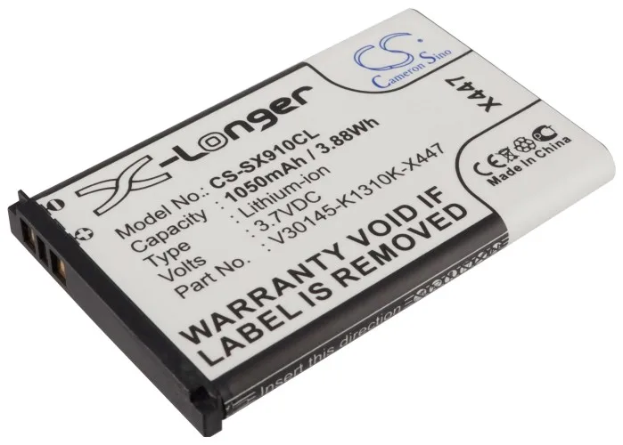 Cameronsino Per Siemens Gigaset Sl910 Gigaset Sl910A Gigaset Sl910H V30145-K1310K-X447 V30145-K1310K-X447-0-Hy Batteria