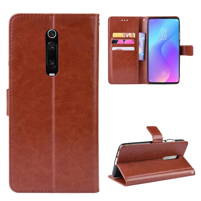 Per Xiaomi Mi 9 T Pro Case Xiaomi Mi 9 T 9 T Portafoglio Flip Style Cover In Pelle Lucida Pu Per Xiaomi Mi 9 T Pro 9Tpro Custodie Posteriori
