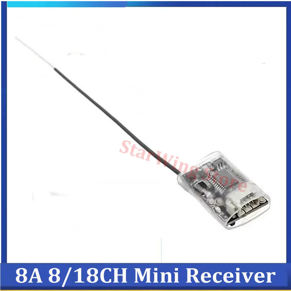 Mini Ricevitore 8A 8/18Ch Con Uscita Ppm Ibus Sbus Per Trasmettitore Flysky Afhds 2A Rx2A Pro Fs-A8S Fs I4 I6 I6S I6X Tm10