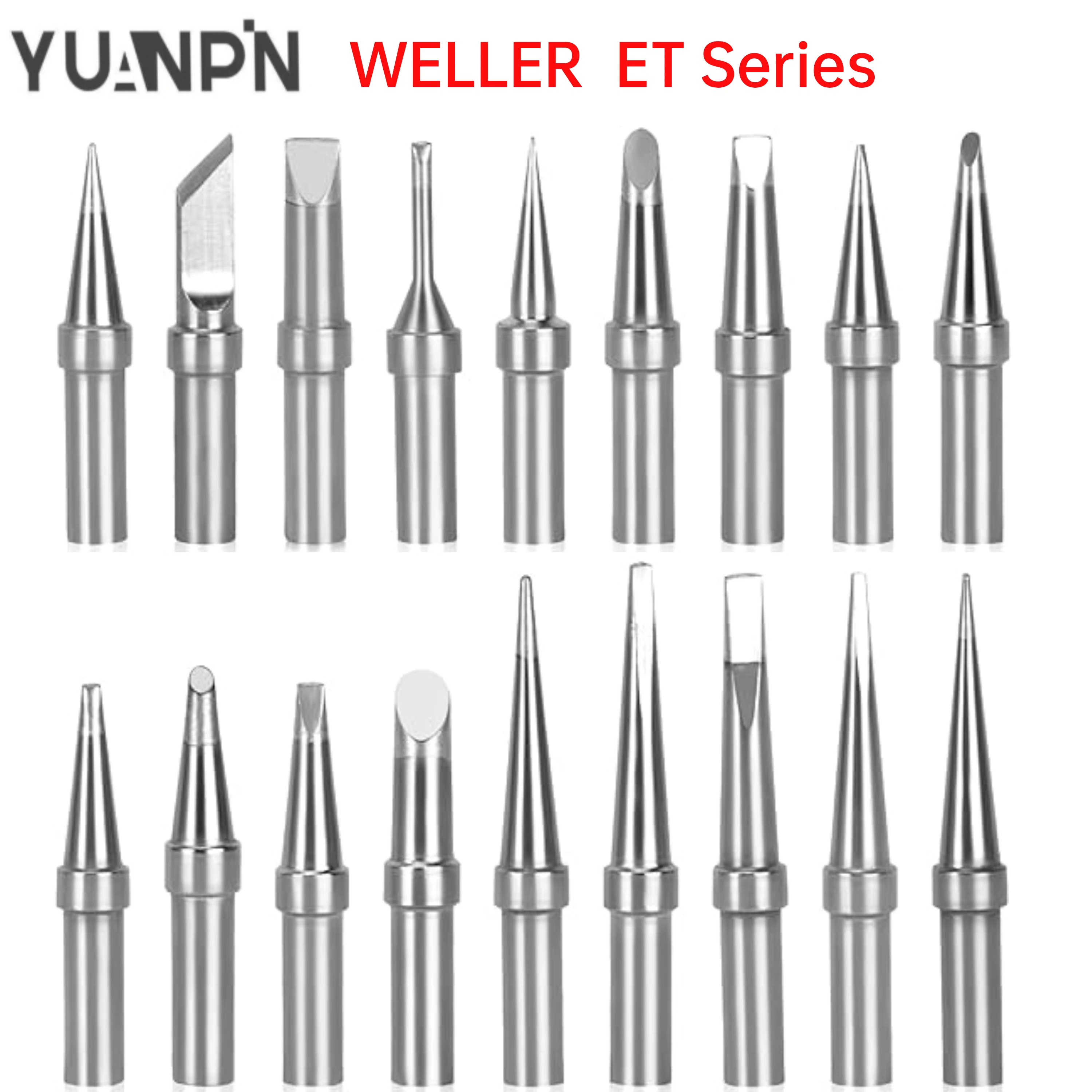 Weller Et Punte Per Saldatore Etp Ets Etr Etkn Sostituzione Weller Punta Di Saldatura Per Weller Wesd51 Wes51 We1010 Pes51 Strumento Di Riparazione