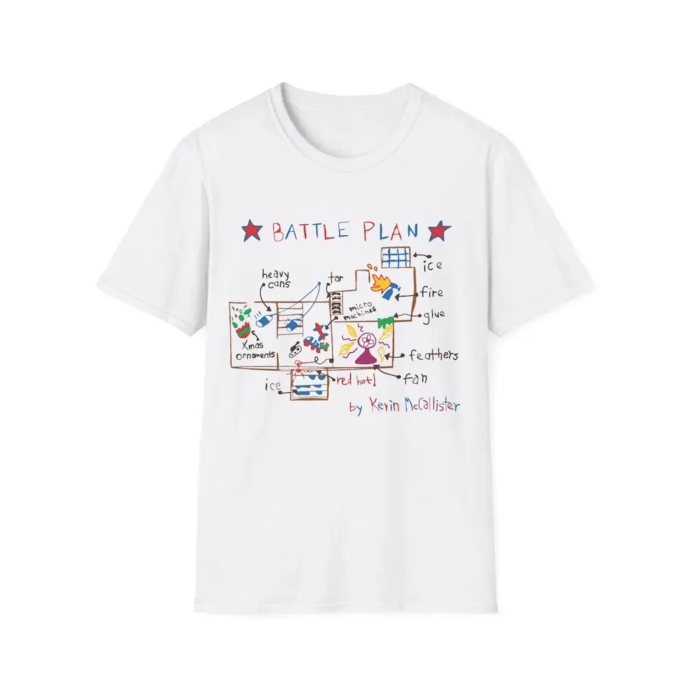 Home Alone Mastermind T Shirt Kevin Mccallister Fashion Movie Ispirato Abbigliamento Holiday Nostalgia Christmas Humor