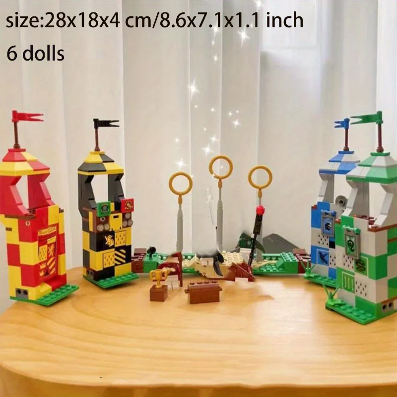 536Pcs Match Games House Tower Building Blocks Modello Small Particle Bricks Puzzle E Inserimento Di Giocattoli Per Ragazzi Compatibili Con 75956